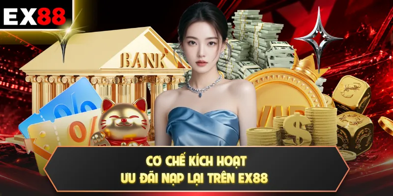 Ưu Đãi Nạp Lại | Đón Bão Thưởng 20% Cho Mọi Giao Dịch 2 Cơ chế kích hoạt ưu đãi nạp lại trên EX88